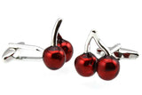 Sunnylink Men's Cherry Red Cufflinks M3860 20mm