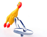 Sunnylink Duck Red Yellow Cuff Links for Shirt
