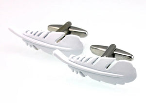 Sunnylink Feather Cufflinks for shirt M3716 33mm