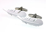Sunnylink Feather Cufflinks for shirt M3716 33mm