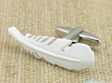 Sunnylink Feather Cufflinks for shirt M3716 33mm