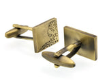 Sunnylink Leopard Copper Cufflinks for Shirt M4158