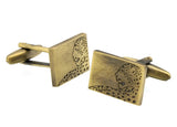Sunnylink Leopard Copper Cufflinks for Shirt M4158