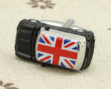 Sunnylink Men's National Flag Car Cufflinks for Shirt M4181