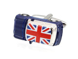 Sunnylink Men's National Flag Car Cufflinks for Shirt M4181