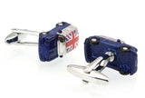 Sunnylink Men's National Flag Car Cufflinks for Shirt M4181