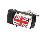 Sunnylink Men's National Flag Car Cufflinks for Shirt M4181