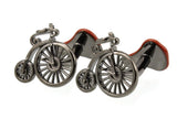 Sunnylink Red Bike Bicycle Cufflinks M4086 20mm