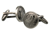 Sunnylink Owl Round Cufflinks for shirt M3775 16mm