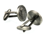 Sunnylink Owl Round Cufflinks for shirt M3775 16mm