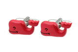 Sunnylink Men's Pink Whale Cuff Links M4312