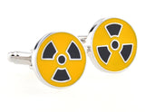 Sunnylink Yellow Propeller Fans Cuff Links for Shirt J1257