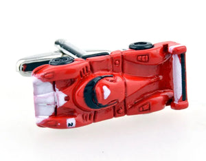 Sunnylink Red Sport Car Cufflinks for Men J1184