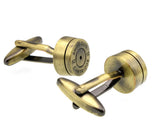 Sunnylink Copper Bullets Cufflinks for shirt