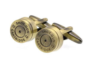 Sunnylink Copper Bullets Cufflinks for shirt