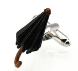 Sunnylink Men's Umbrella Top Hat Cufflinks for Shirt M3678