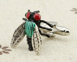 Sunnylink Men's 3D Fly Cufflinks - Insect Design