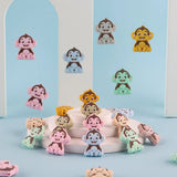 10Pcs Animal Monkey Silicone Beads for Jewelry Making DIY Baby Pendants