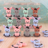 10Pcs Silicone Beads Baby Food Nursing Chewing Cartoon Bubble DIY Necklace