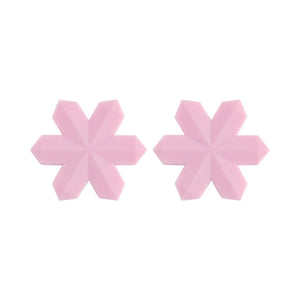 10Pcs Baby Silicone Snowflake Beads DIY Teether Jewelry Accessories
