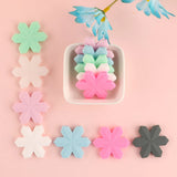 10Pcs Baby Silicone Snowflake Beads DIY Teether Jewelry Accessories