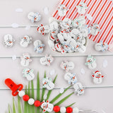Sunrony Snowman Silicone Beads Jewelry Making DIY Baby Toys Accessories