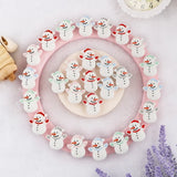 Sunrony Snowman Silicone Beads Jewelry Making DIY Baby Toys Accessories