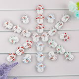 Sunrony Snowman Silicone Beads Jewelry Making DIY Baby Toys Accessories