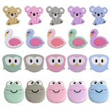 10pcs Mini Silicone Beads For Jewelry Making - Charms for Bracelet DIY