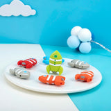 10pcs Silicone Bead Rocket Shape BPA DIY Jewelry Accessories