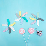10pcs Silicone Beads Feather Beads for Jewelry Making & Pacifier Chain
