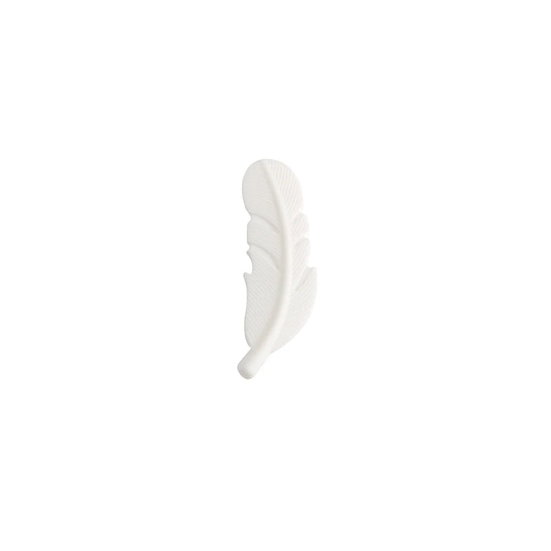 10pcs Silicone Beads Feather Beads for Jewelry Making & Pacifier Chain