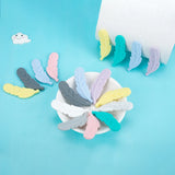 10pcs Silicone Beads Feather Beads for Jewelry Making & Pacifier Chain