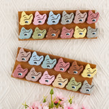 Sunrony 10pcs Mini Deer Head Silicone Beads for Jewelry Making