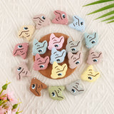 Sunrony 10pcs Mini Deer Head Silicone Beads for Jewelry Making