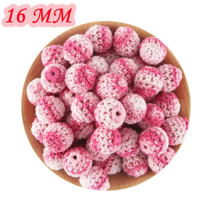 Sunrony 16mm Wooden Beads Mix Jewelry DIY Charm Bracelet Necklace