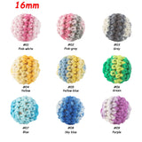 Sunrony 16mm Wooden Beads Mix Jewelry DIY Charm Bracelet Necklace