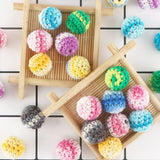 Sunrony 16mm Wooden Beads Mix Jewelry DIY Charm Bracelet Necklace