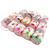 1.5mm 55M Multicolor Nylon Rope DIY Jewelry Making