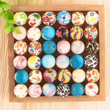 20Pcs Leopard Silicone Beads 15MM DIY Pacifier Chain Bracelet Necklace