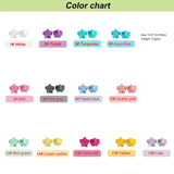 30pc Mini Star Silicone Beads DIY Jewelry Making Bulk Pacifier Necklace