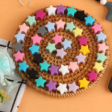 30pc Mini Star Silicone Beads DIY Jewelry Making Bulk Pacifier Necklace