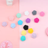 Sunrony Mini Roses Flower Silicone Beads DIY Pacifier Chain Bracelet Necklace