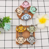 Silicone Pacifier Clips Animal Car Clip Necklace Safe Accessories DIY