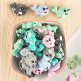 Animal Whale Silicone Beads DIY Pacifier Chain Necklace