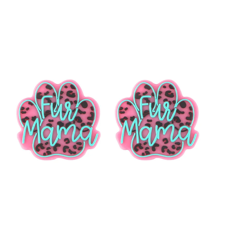 5/10Pcs Cartoon Dwarf Skeleton Silicone Beads DIY Jewelry Supplies