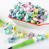 Sunrony Silicone Beads Food Cat Dinosaur DIY Jewelry Making