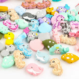 Ocean Series Silicone Beads Seahorse Mermaid Shell Jewelry Making Bulk DIY