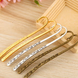 5/10Pcs Retro Bookmark Hairpin Alloy Metal Antique Charm Pendant DIY Jewelry