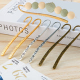 5/10Pcs Retro Bookmark Hairpin Alloy Metal Antique Charm Pendant DIY Jewelry